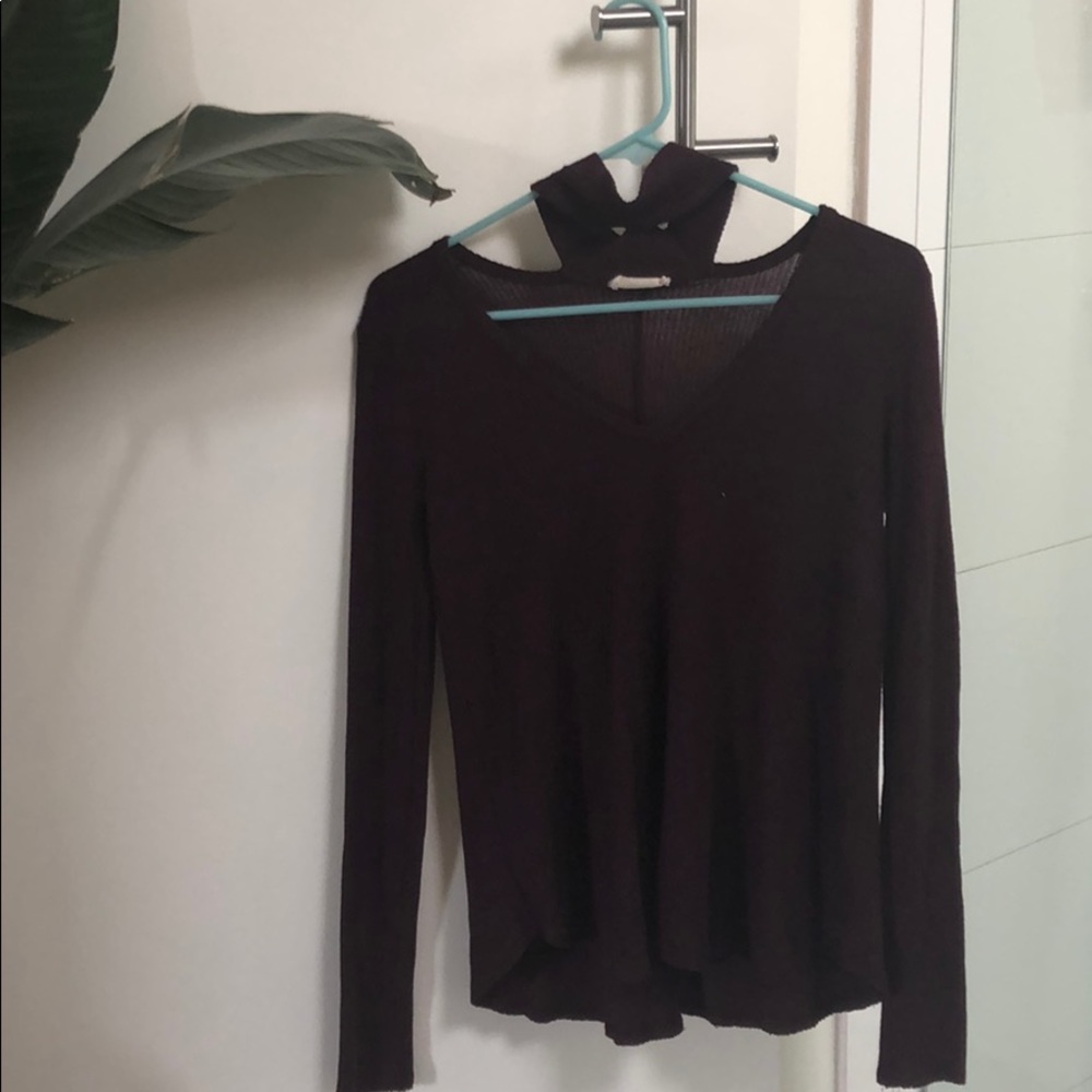 Maroon long sleeve